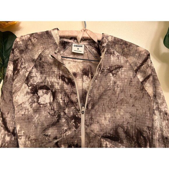 Gymshark Women’s Lightweight Bomber Jacket Medium Cropped Zip Pocket M - Picture 2 of 12